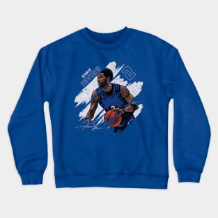 Kyrie Irving Dallas Stripes Crewneck Sweatshirt